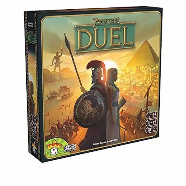 Illustration de 7 Wonders Duel.